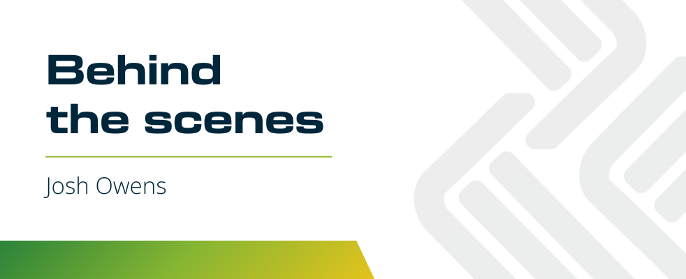 Behind the Scenes with Josh Owens