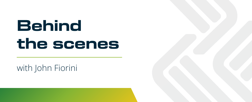 Behind the Scenes with John Fiorini